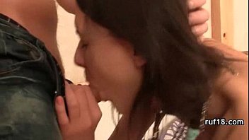 forced to lick a pussy