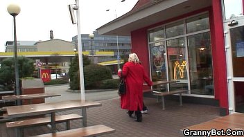 granny anal crampie