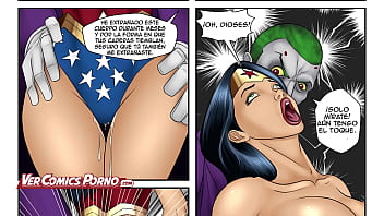 wonder woman cartoon naked