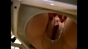 mature creampie eating