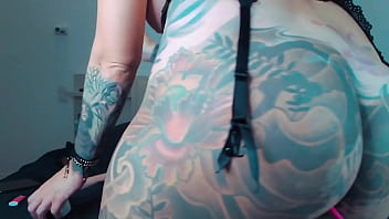 tattoed orgy milf