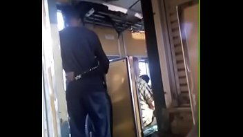 teen fucked on a train