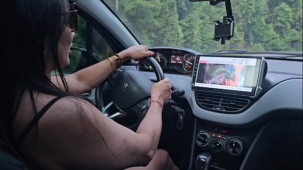 women masterbating while driving