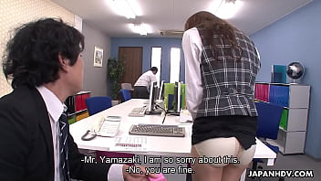 lana rhoades with her boss
