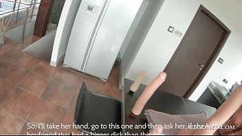 wife blindfolded threesome