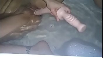 girl rubbing cocks together