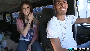 asian girl on bus